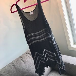 NWOT Intimately Free People Size Large Black Tunic